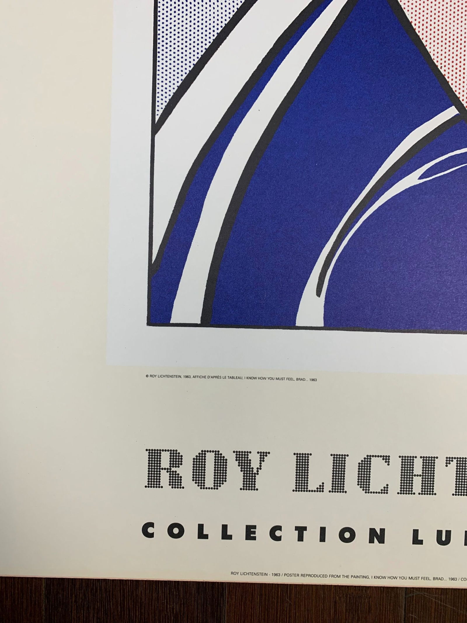 Lichtenstein - Ludwig Museum Aachen (1963) 27.625 X 39.375 US Advertising Poster - Issued Foam - 3