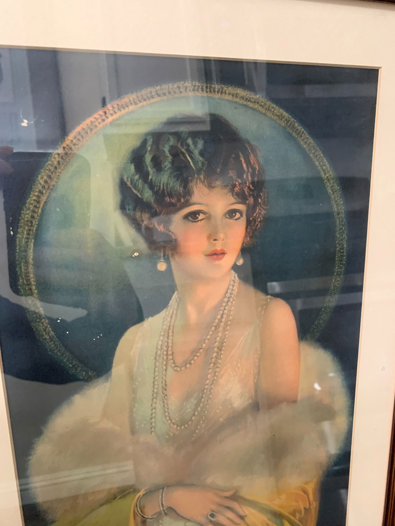 E.E. Kline Calendar - Art by Earl Christy (1926) 14.5 x 39 US - Framed - 2