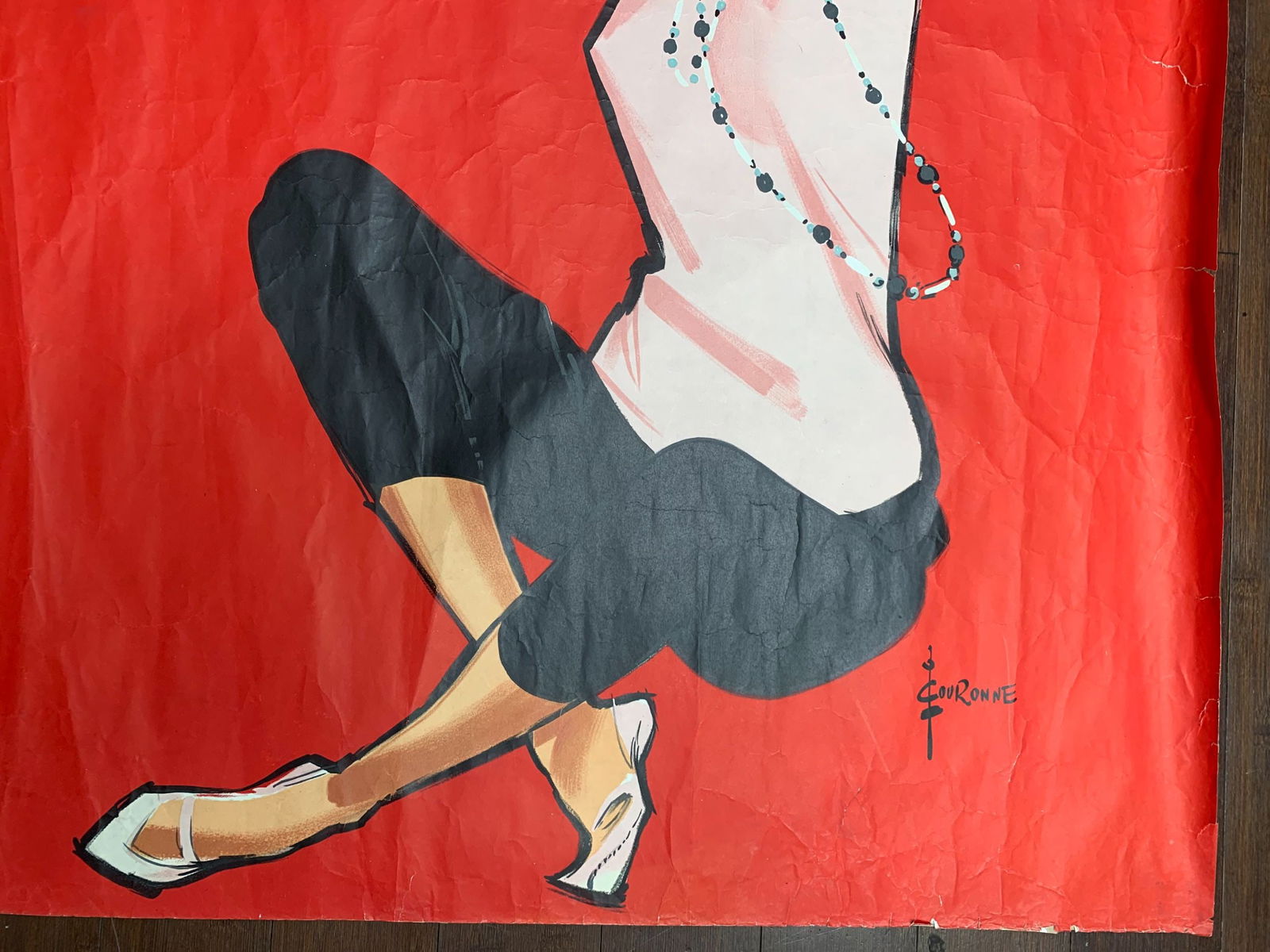 Continental Edison (1950's) 45.25 x 61.5 French Advertising Poster - 5