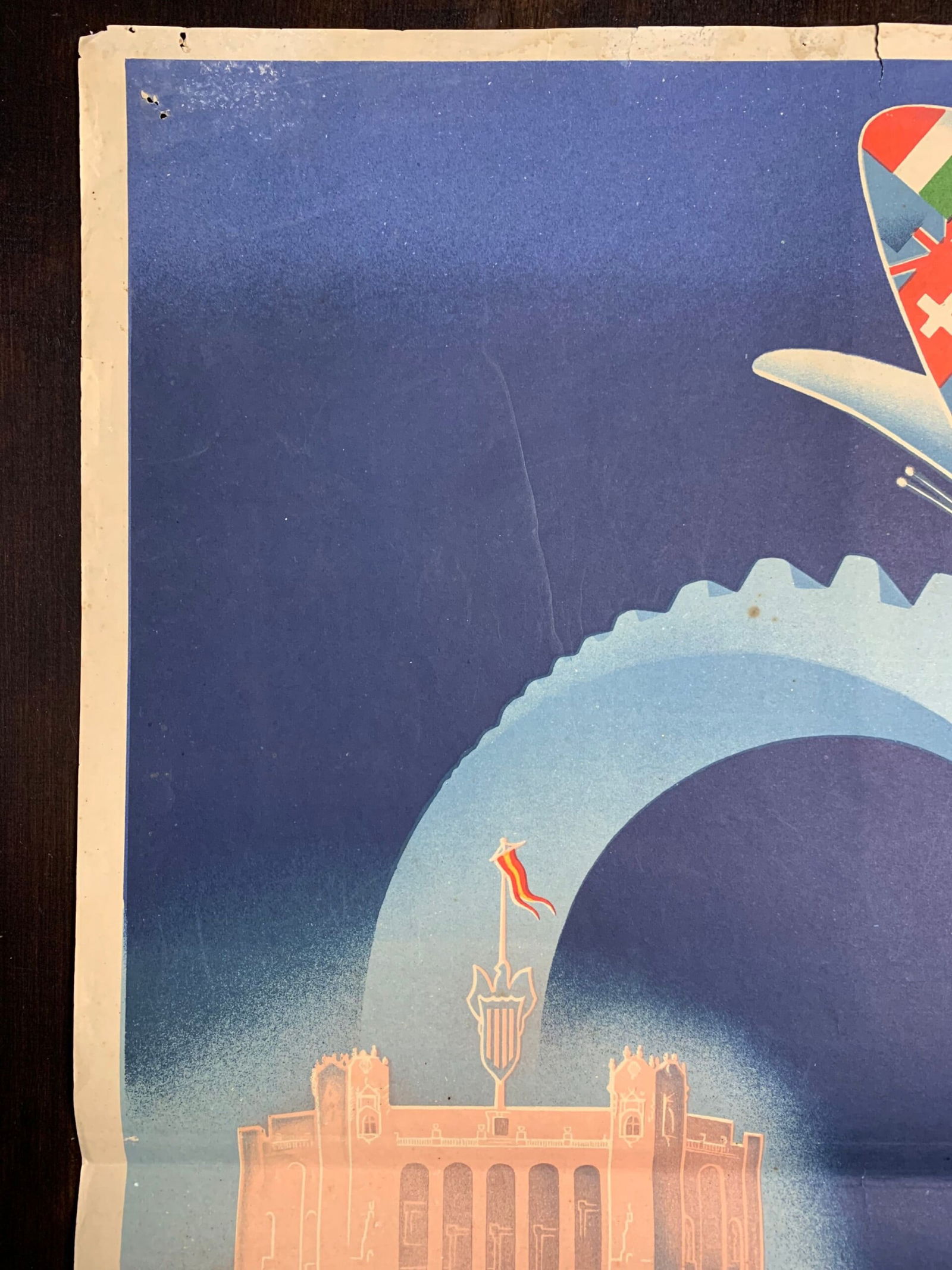 Valencia XXI Feria - Calandin (1943) 17 x 25 Spanish Trade Fair Poster - 3