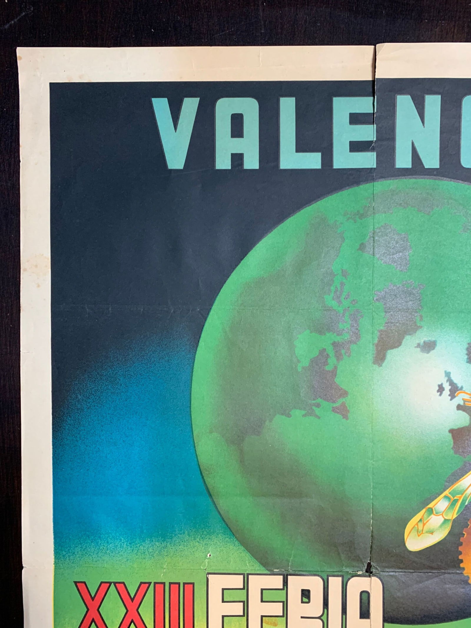 Valencia XXIII Feria - Vernia (1945) 17 x 25 Spanish Trade Fair Poster - 3