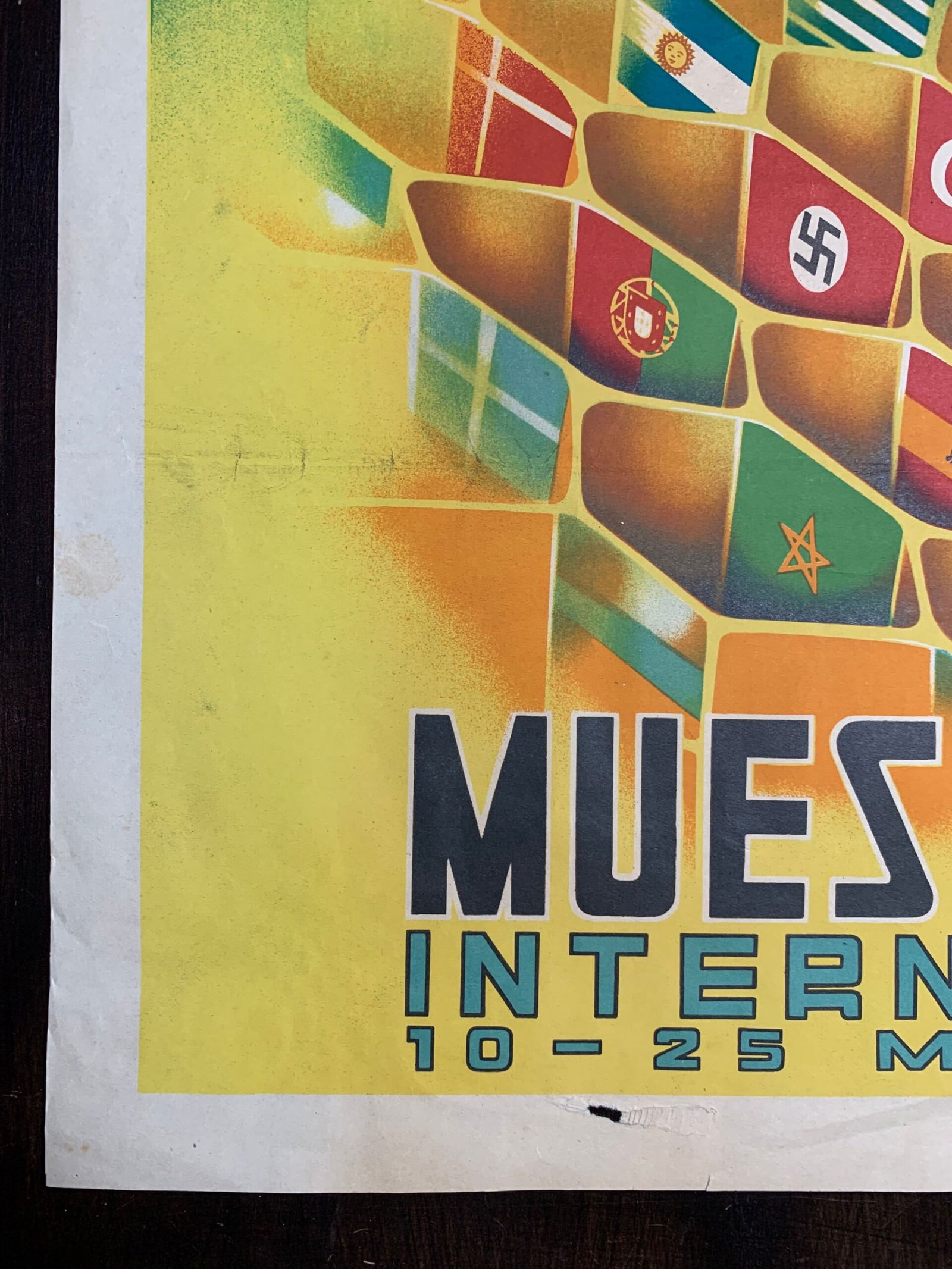 Valencia XXIII Feria - Vernia (1945) 17 x 25 Spanish Trade Fair Poster - 5