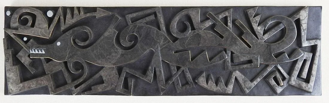 Contemporary Tammy Garcia Avanyu Bronze Sculpture - 2