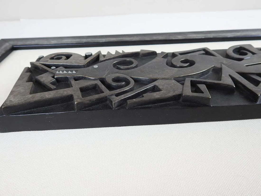 Contemporary Tammy Garcia Avanyu Bronze Sculpture - 4