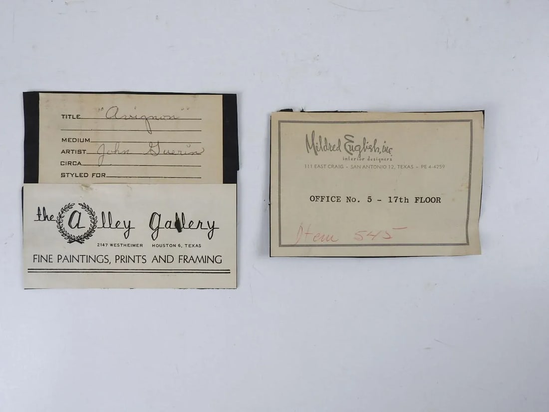 Mid Century John Guerin Abstract Landscape Painting - 6