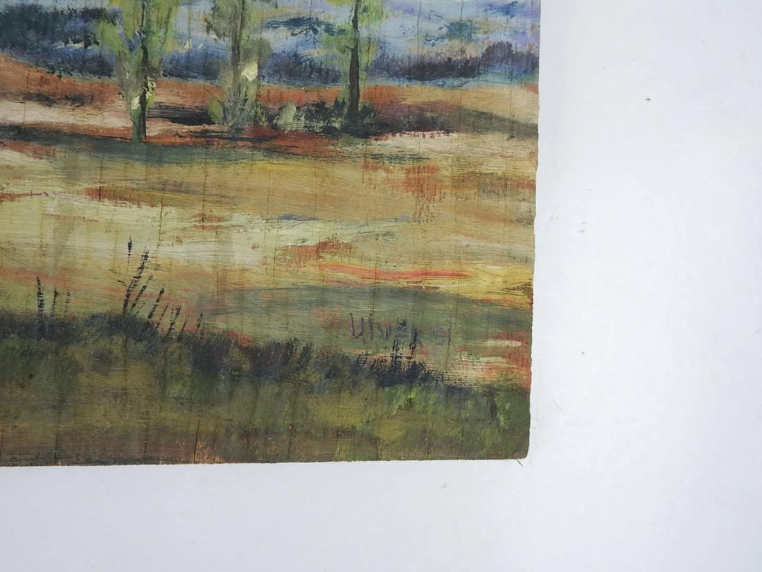 Vintage Continental Impressionist Landscape Painting - 2