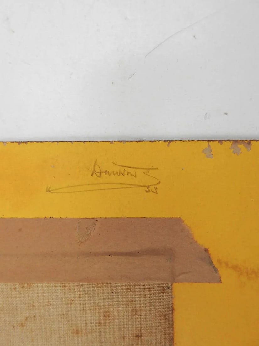 Small Vintage 1933 Dawson Dawson Watson Impressionist Landscape Painting - 4