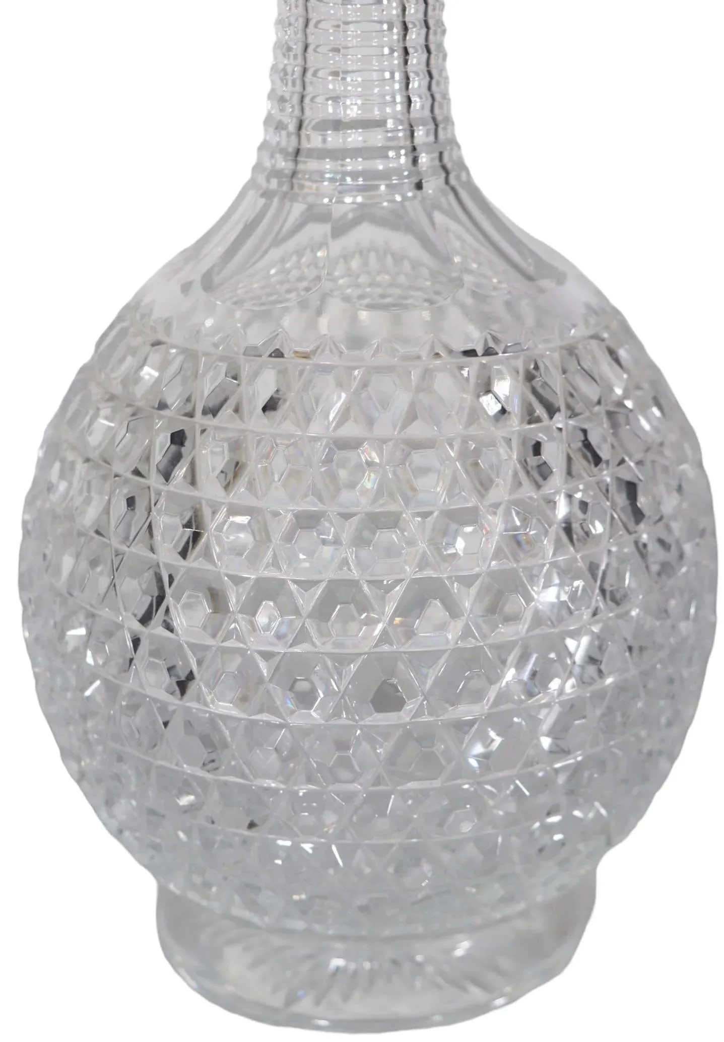 Striking Glass Decanter Made in England C 1950/1960's - 3