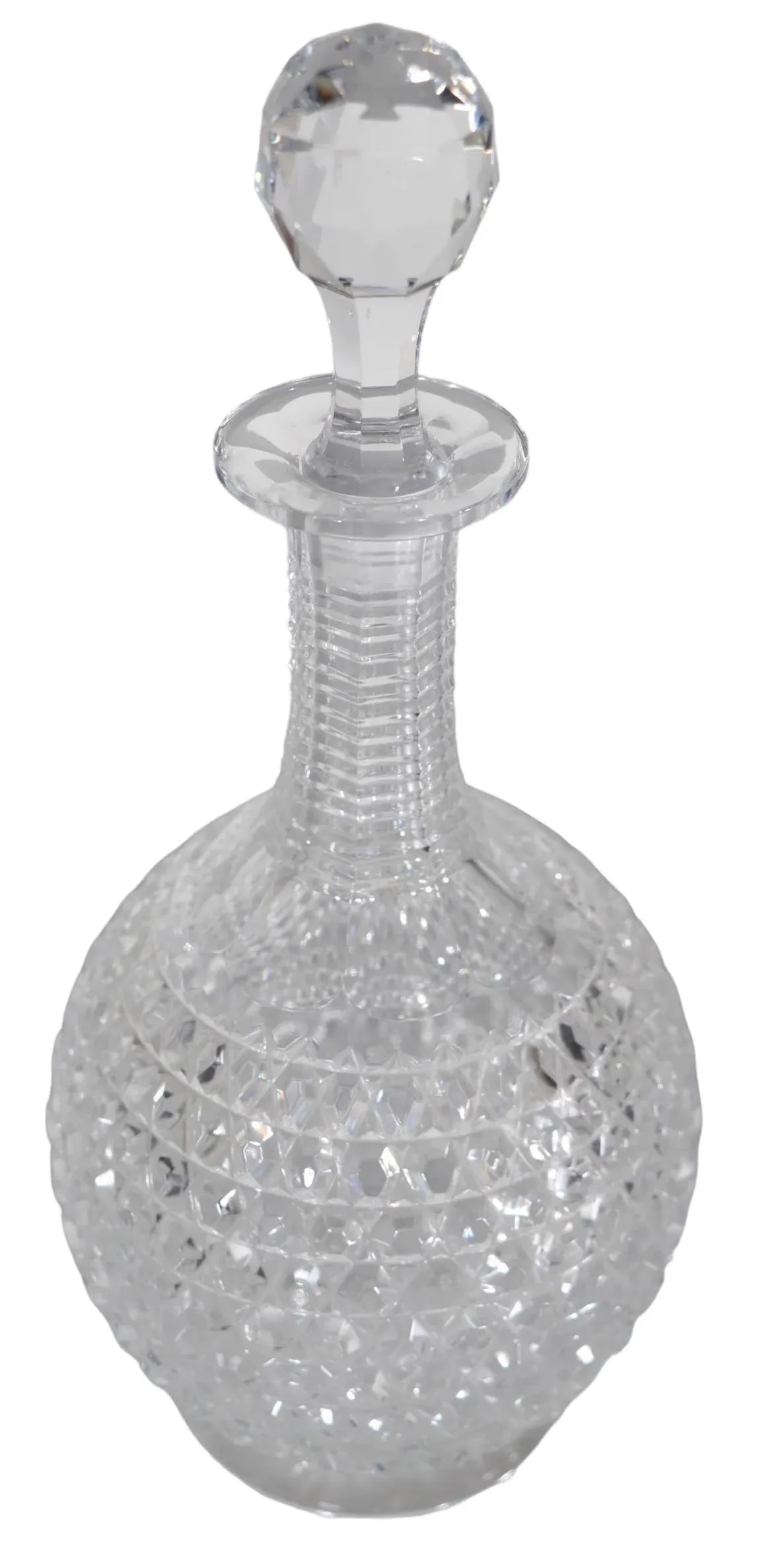 Striking Glass Decanter Made in England C 1950/1960's - 6