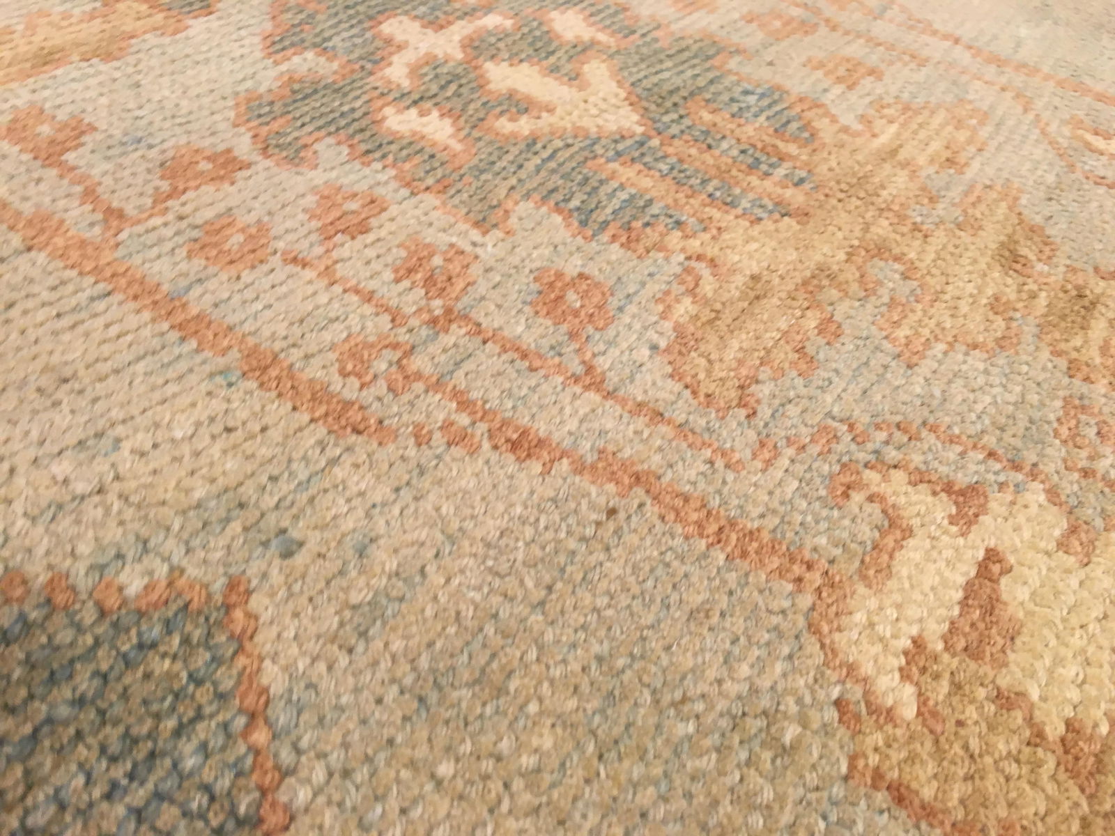 Turkish Oushak Area Rug - 3"8" × 5"4" - 2