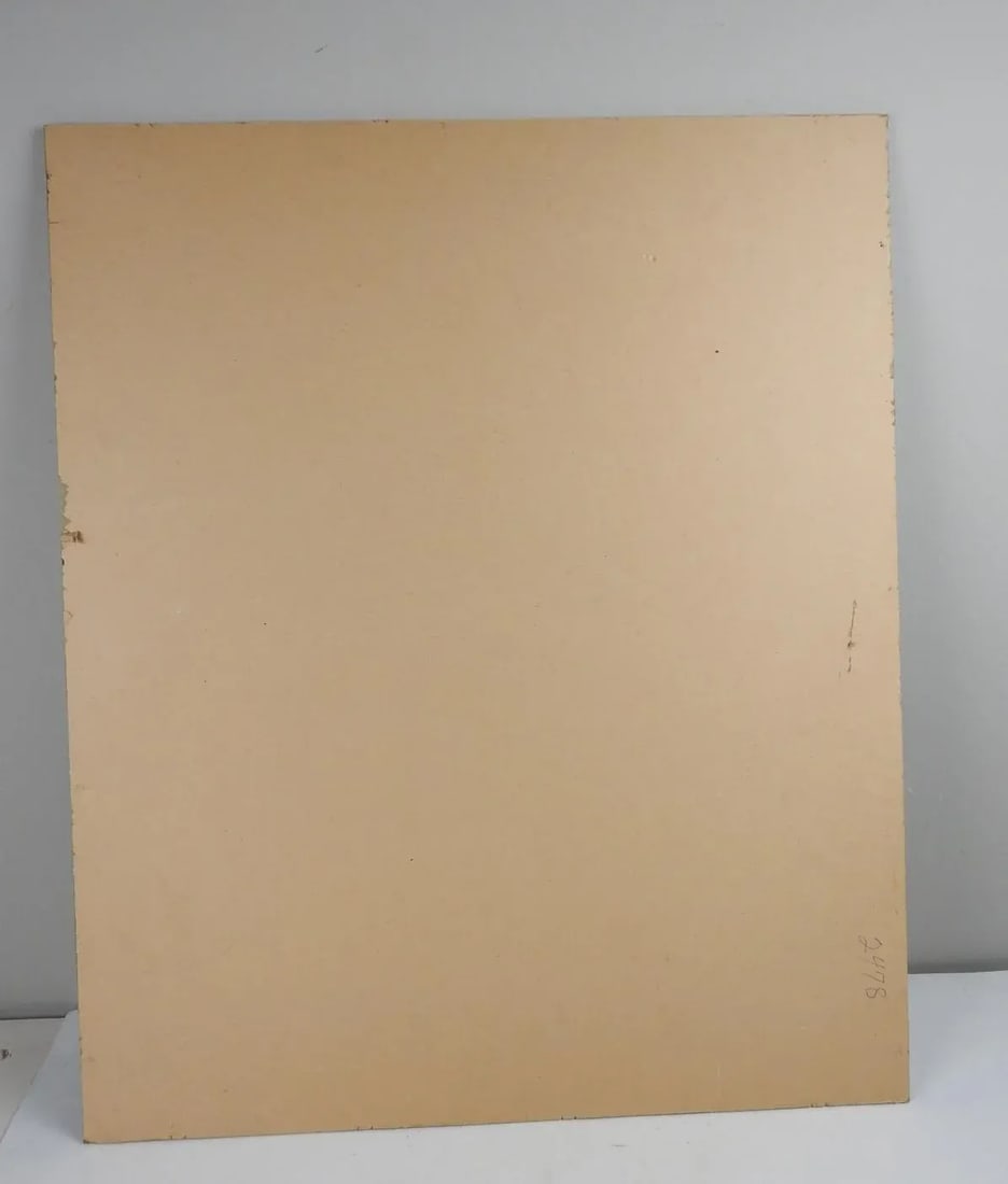 Vintage Mid 20th Century Man and Parrot Portrait Painting - 3