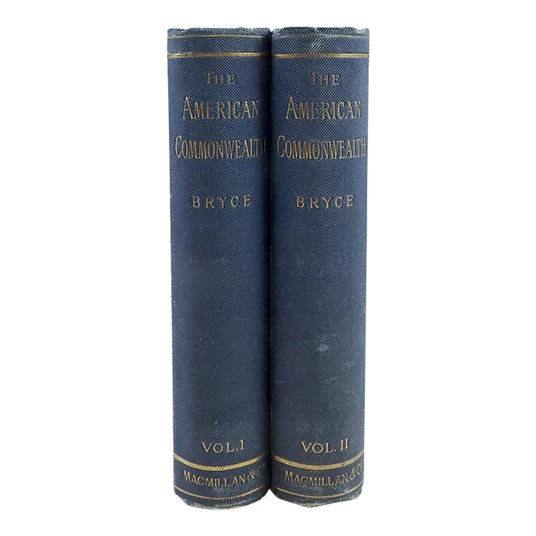 1888 the American Commonwealth by James Bryce Books - a Pair