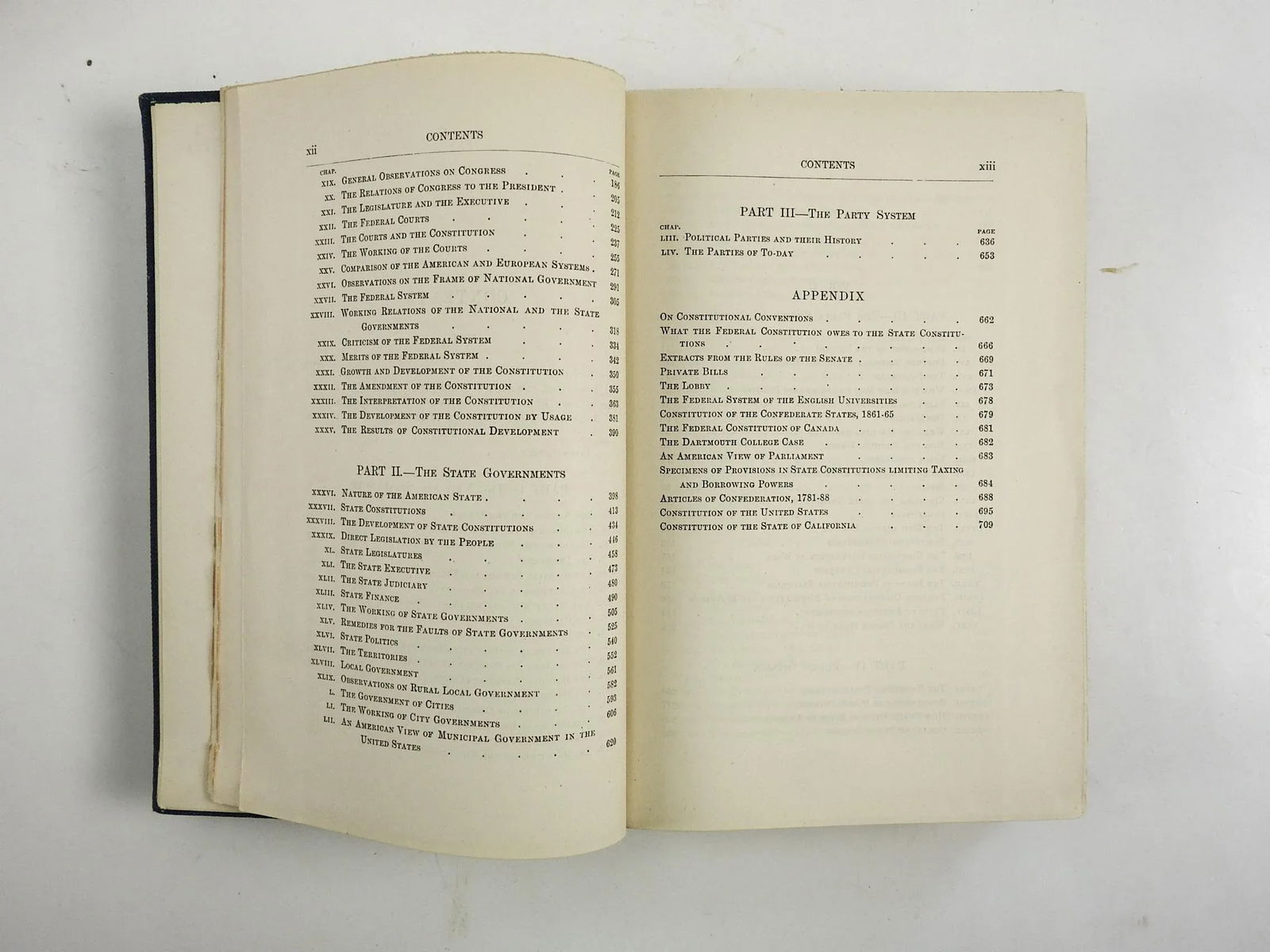 1888 the American Commonwealth by James Bryce Books - a Pair - 6