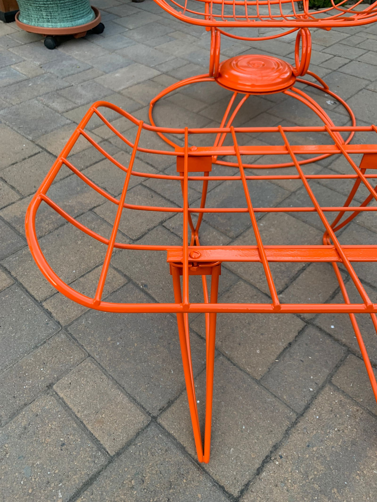 Homecrest Rocker Swivel Patio Chairs and Ottoman-Set of 3 - 7