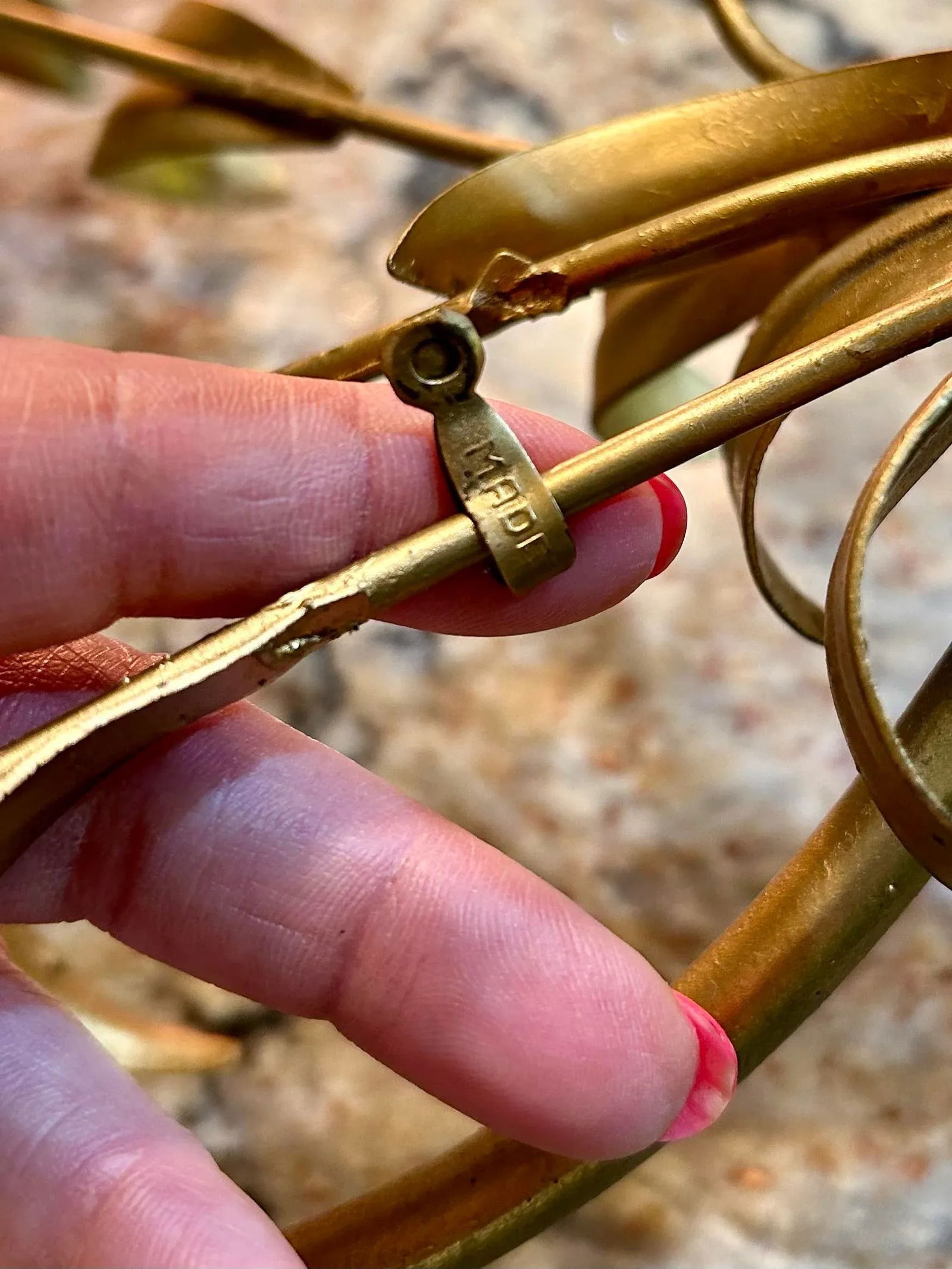 In the Style of Hans Kögl Hollywood Regency, Petite Glass and Brass Accent/Coffee Table, - 10