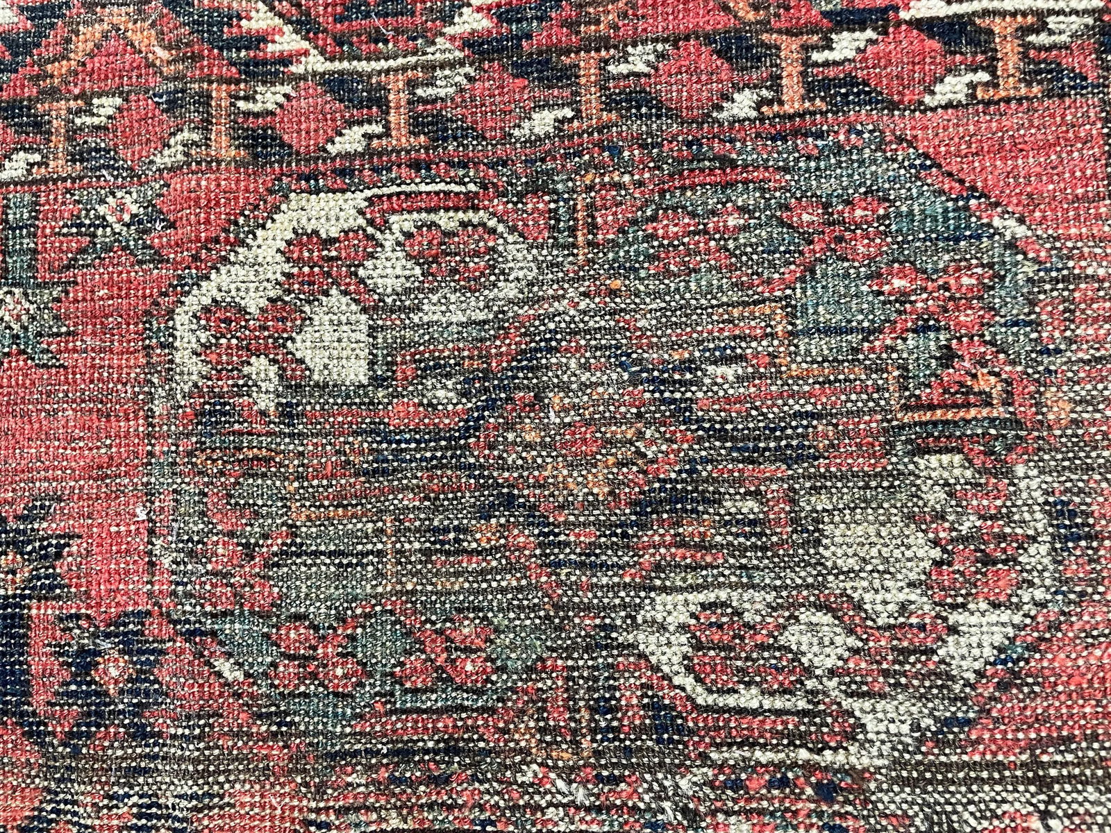 Antique Erssary Turkman Carpet, as Is - 7