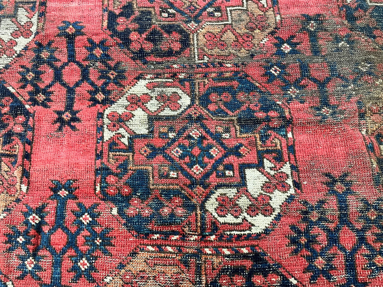 Antique Erssary Turkman Carpet, as Is - 8