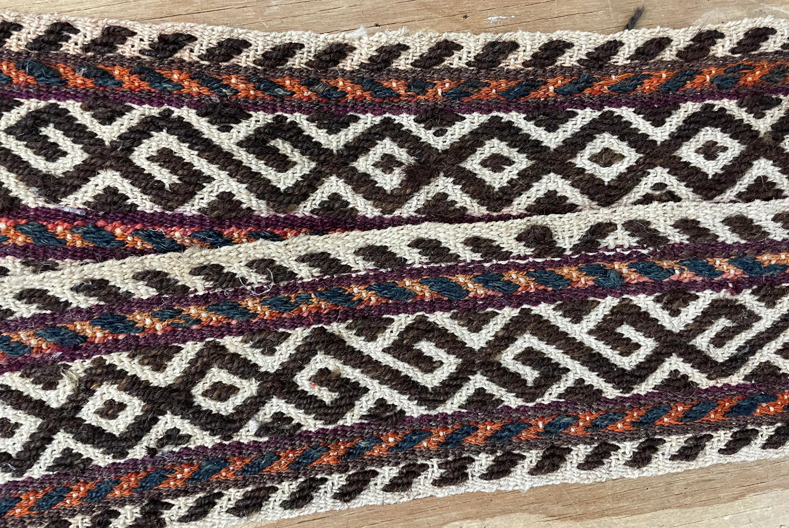 Vintage Persian Shahsavan Tribal Tent Band , Decorative, Tribal, - 6