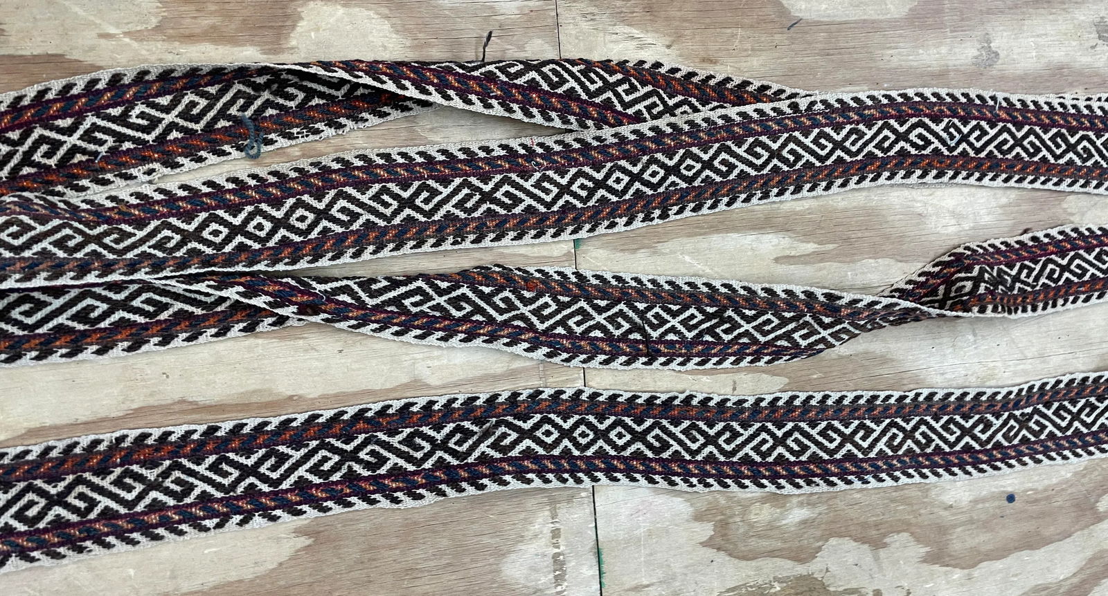 Vintage Persian Shahsavan Tribal Tent Band , Decorative, Tribal, - 8