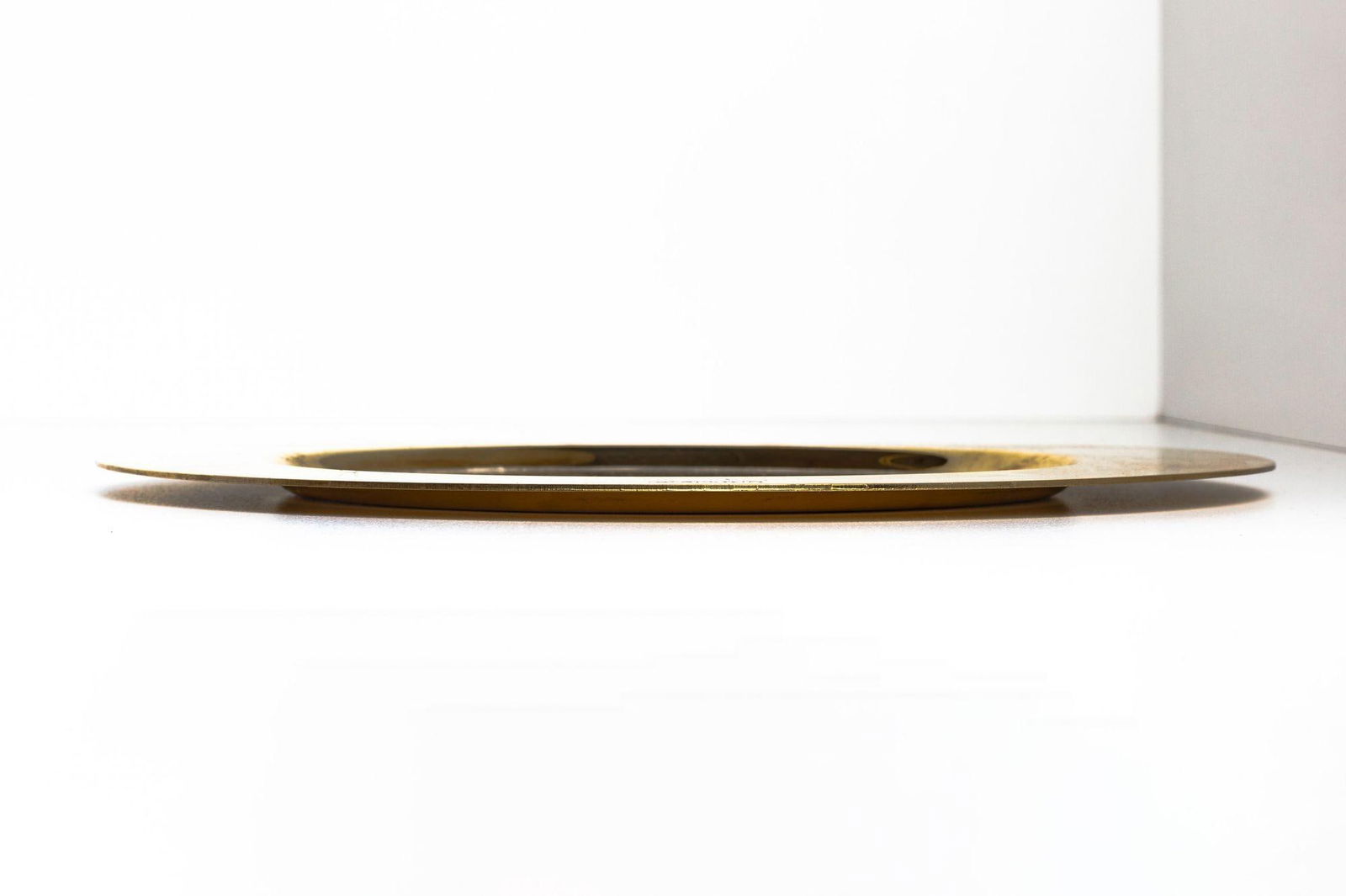1970s Gio Ponti Brass Plate by Cleto Munari - 6