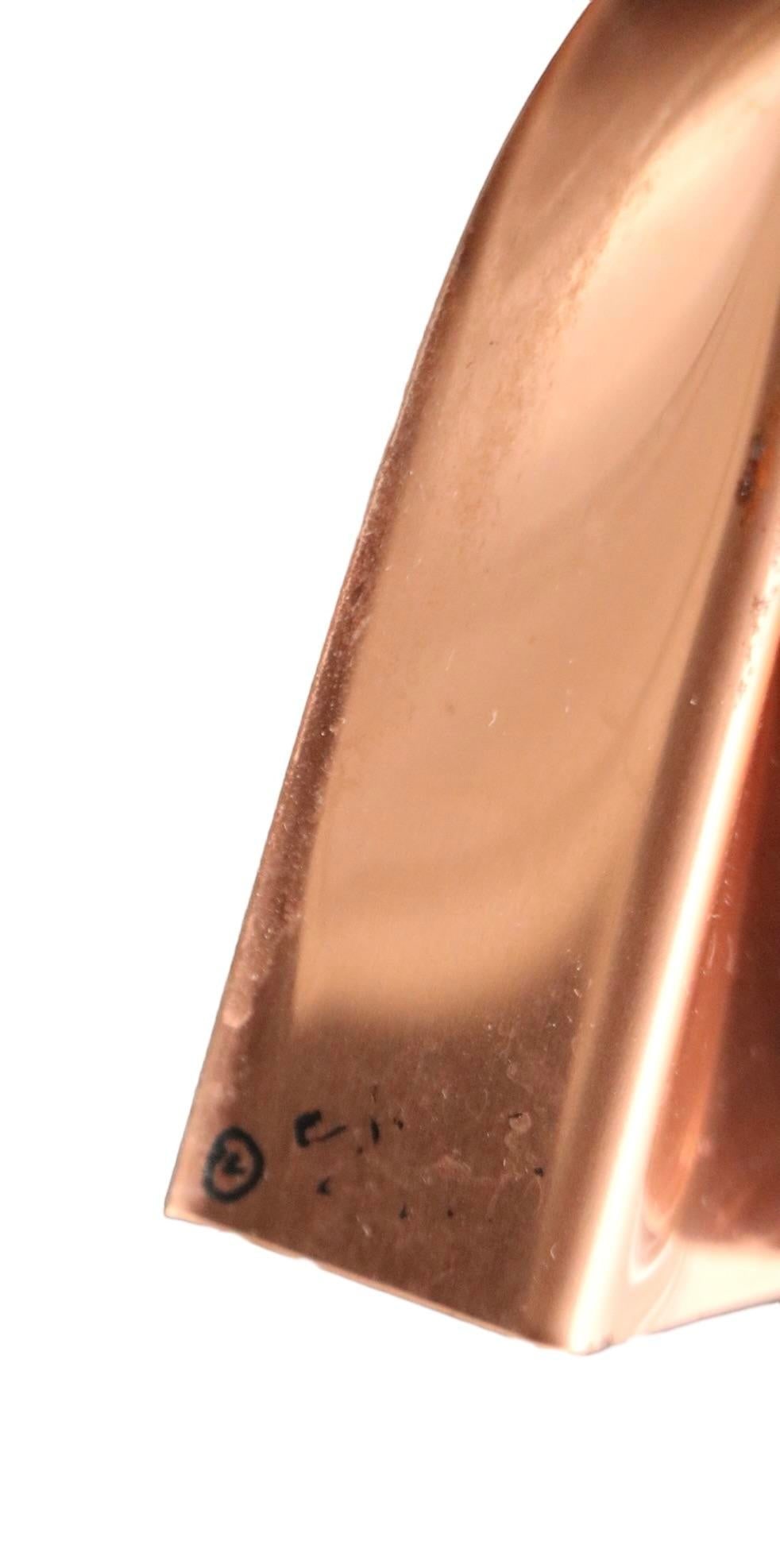 Mixed Metal Hollywood Regency Fan Sculpture by Jere 1991 - 2