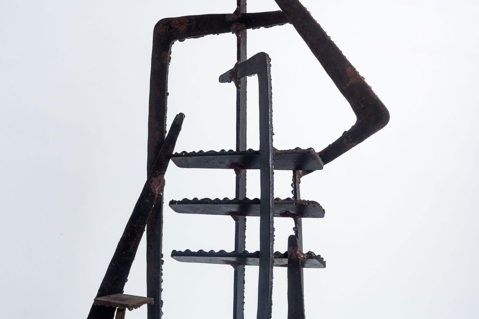 1950s Studio Forged Metal Sculpture - 6