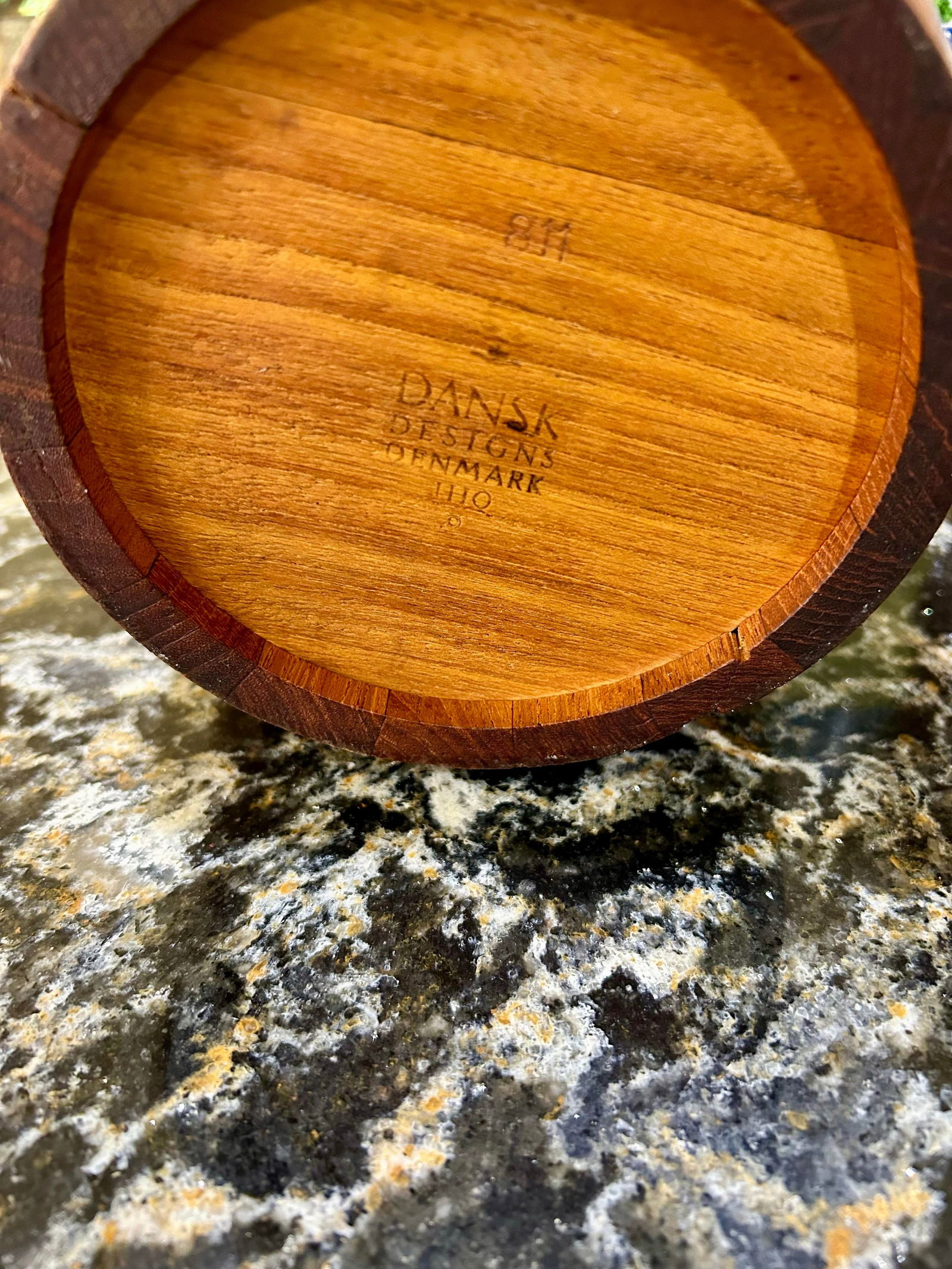 Vintage Danish Modern Stave Teak Ice Bucket/Lid, Jens Quistgaard for Dansk, 1960's, Mark #811 - 4