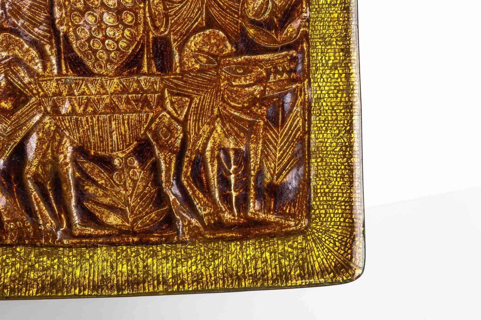 Decorative Tray by Del Campo, Italy 1970 - 4