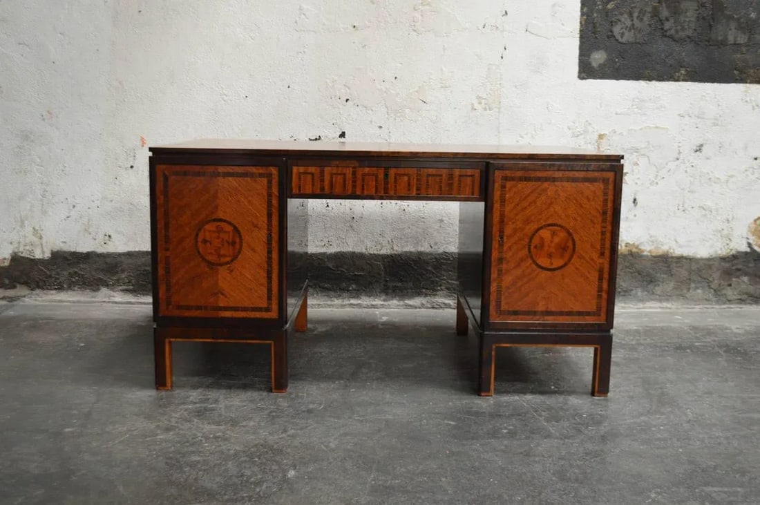 Carl Malmsten Swedish Grace Executive Desk - 2