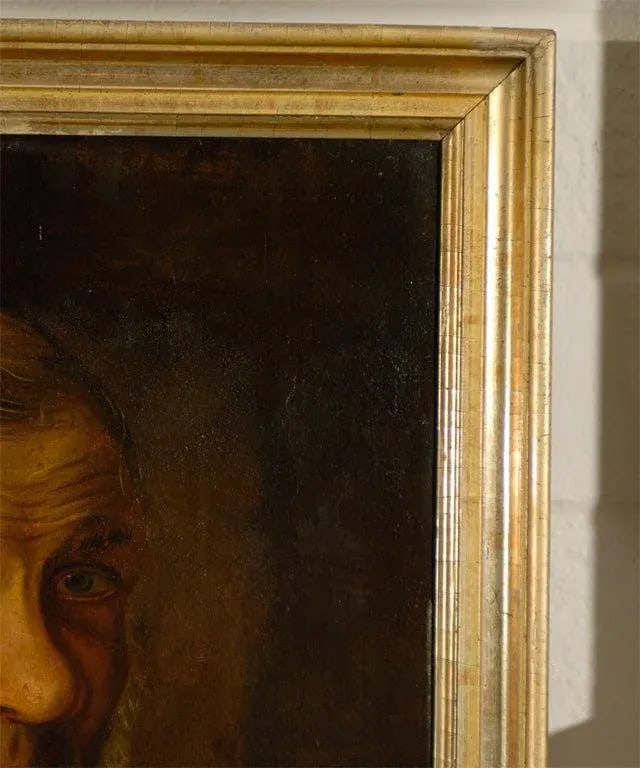 Antique Swedish Oil Portrait of Gentleman - 5