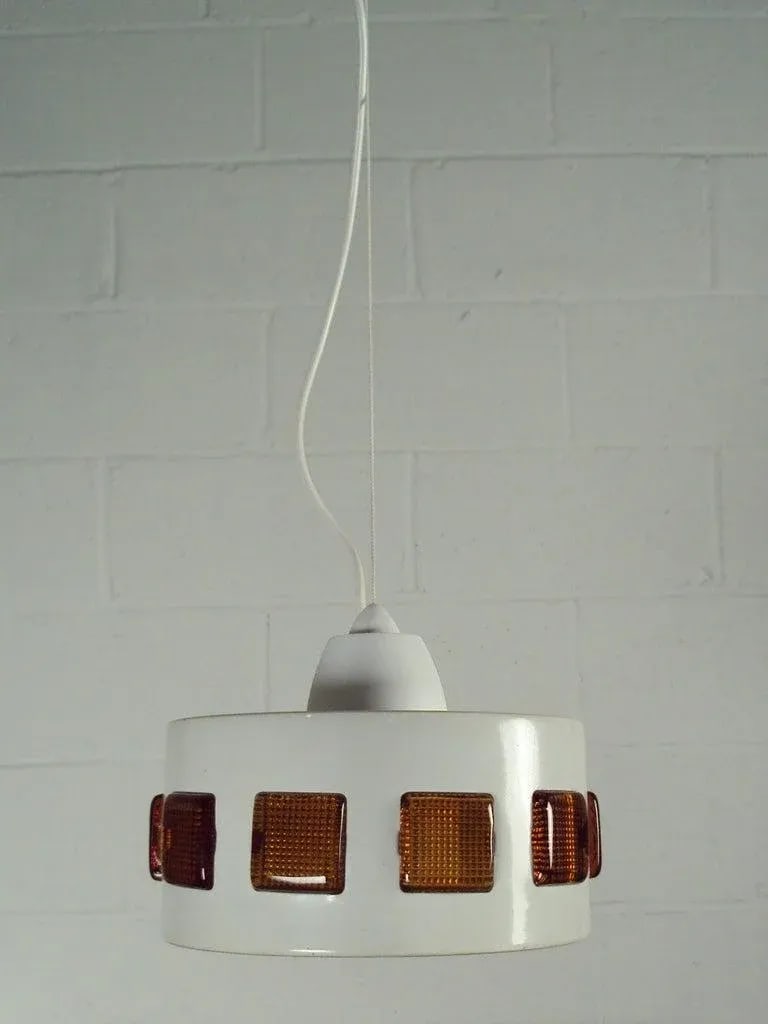 Vintage Mid-Century Swedish Modern Pendant by Erik Höglund and Einar Backström - 2