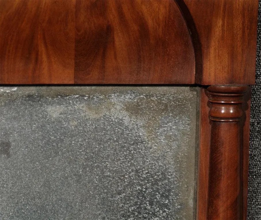 Period Antique Swedish Karl Johan Biedermeier Mirror - 5