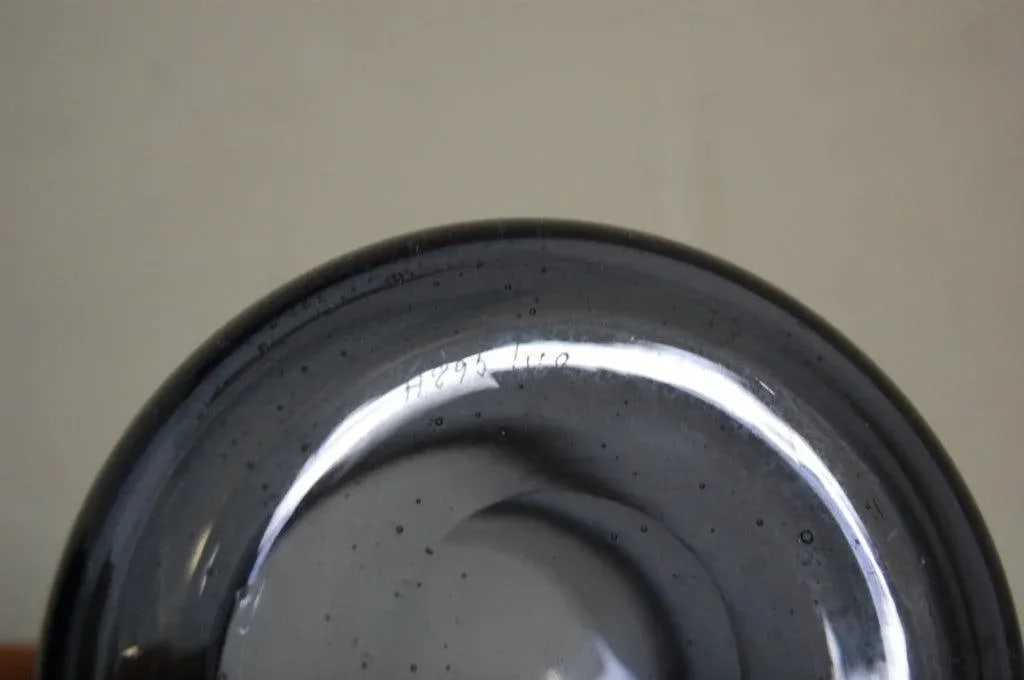 Vintage Erik Höglund Signed Art Glass Vase for Boda C. 1960s - 8