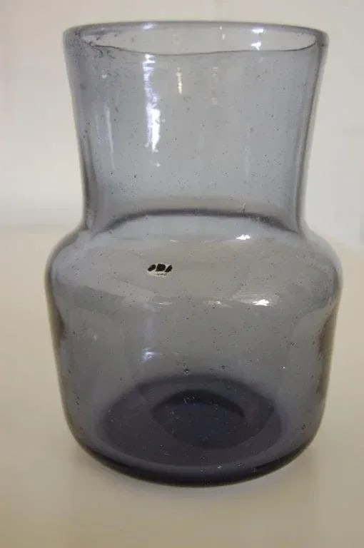 Vintage Erik Höglund Signed Art Glass Vase for Boda C. 1960s - 9