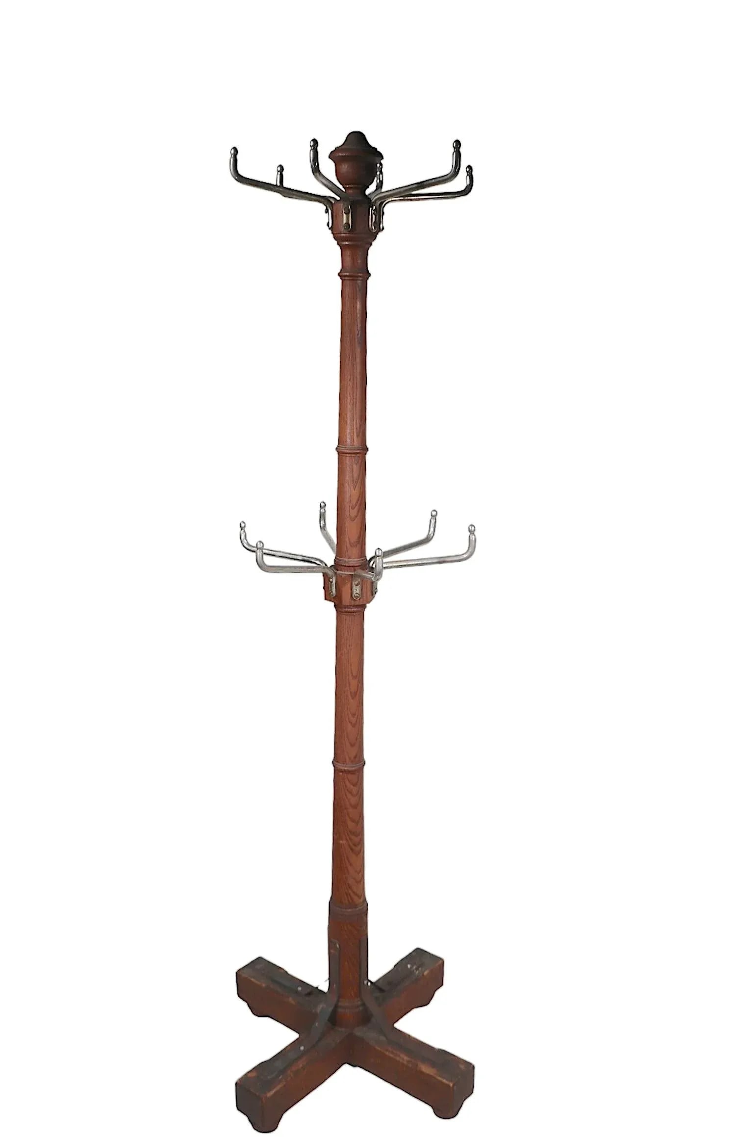 Extra Grade Tiered Coat Tree Rack - 10