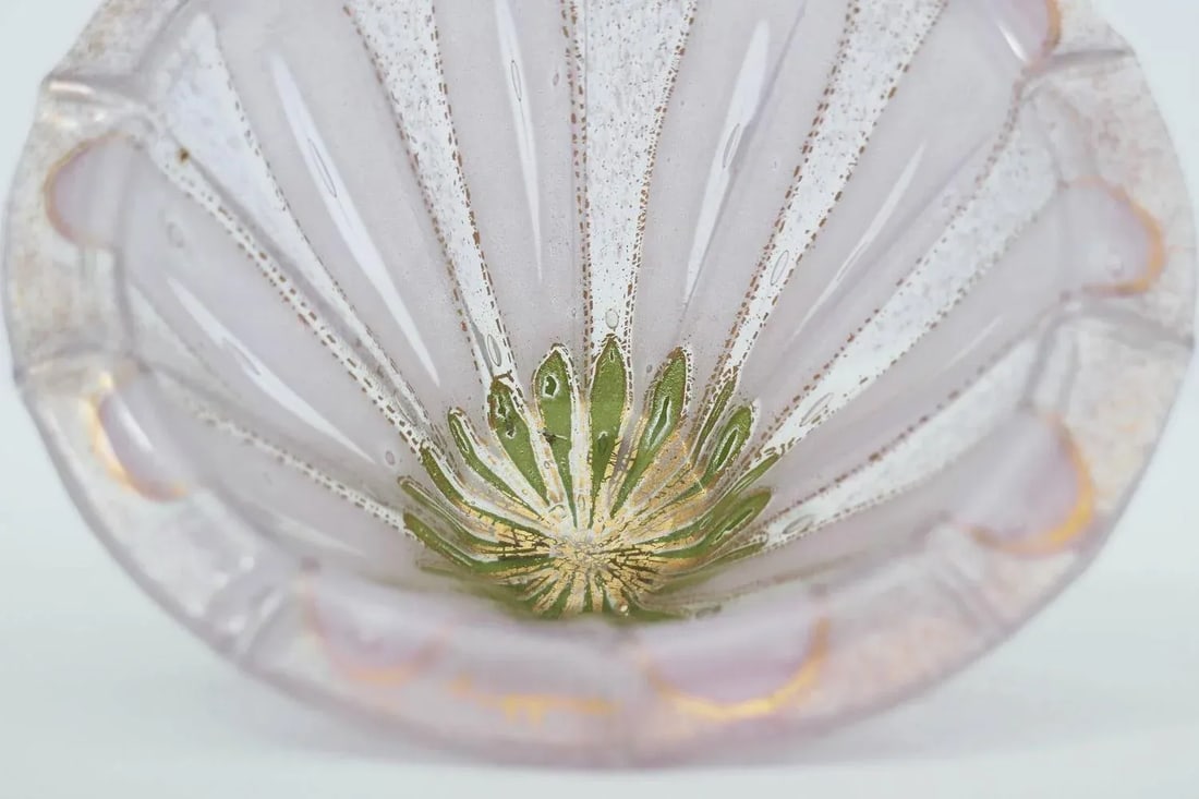 1950s Vintage Higgins Glass Bowl - 2