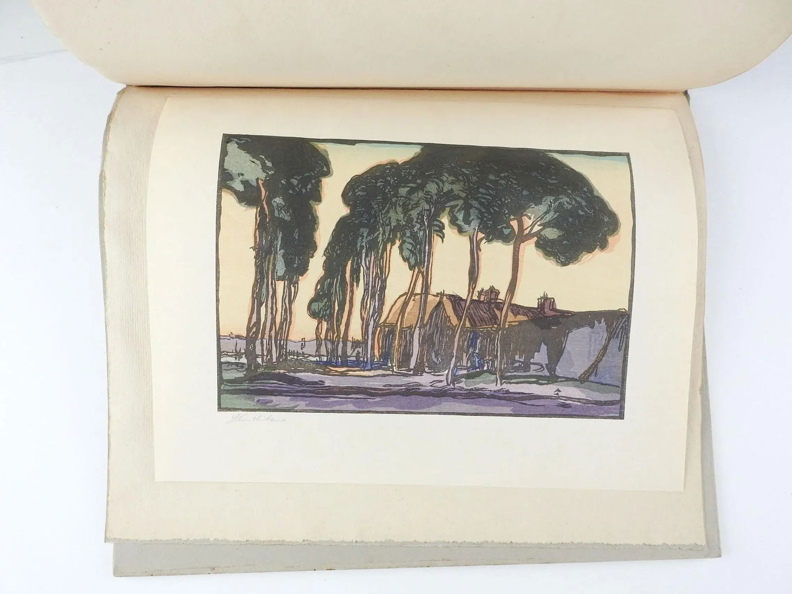 Vintage 1924 Urushibara 10 Woodcuts After Brangwyn - 11