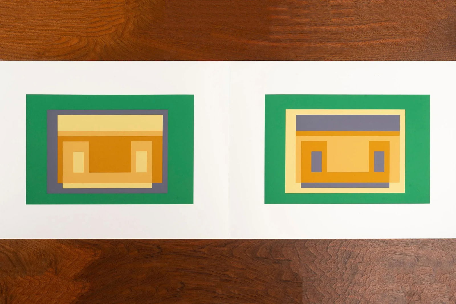 Josef Albers "Formulation : Articulation" Portfolio Ii, Folder 29 - 2
