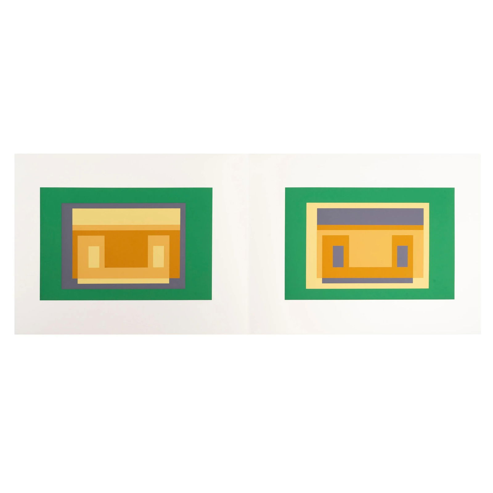 Josef Albers "Formulation : Articulation" Portfolio Ii, Folder 29 - 6
