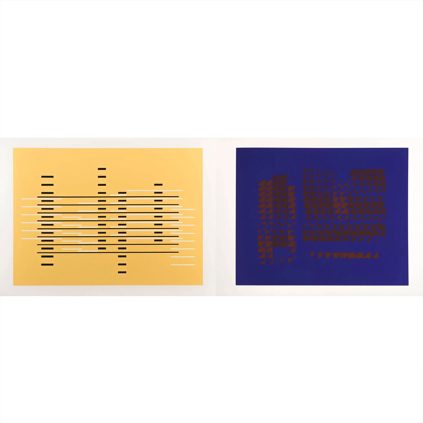 Josef Albers "Formulation : Articulation" Portfolio Ii, Folder 15 - 6