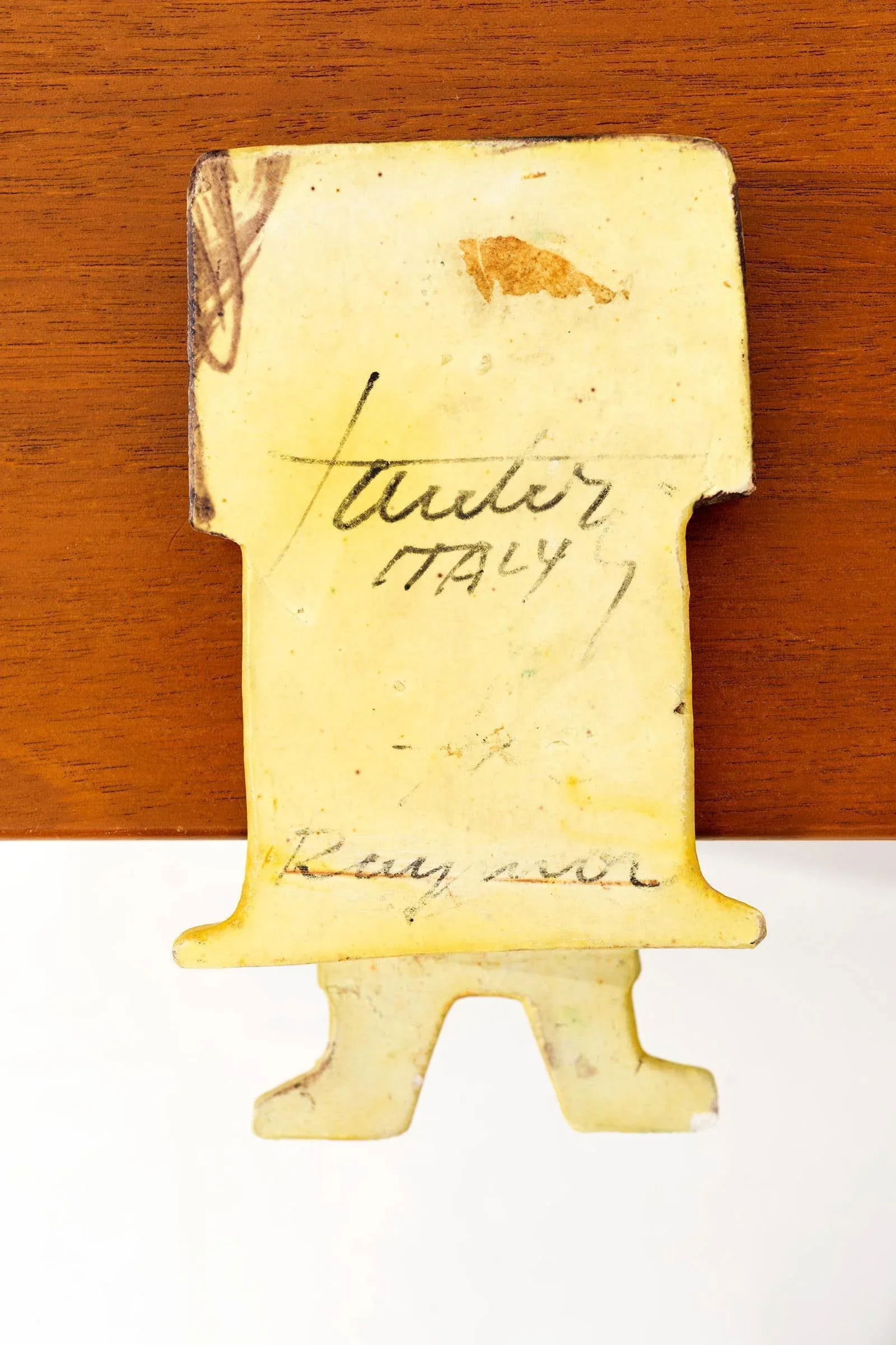 Marcello Fantoni Ceramic Shelf Hanger - 3