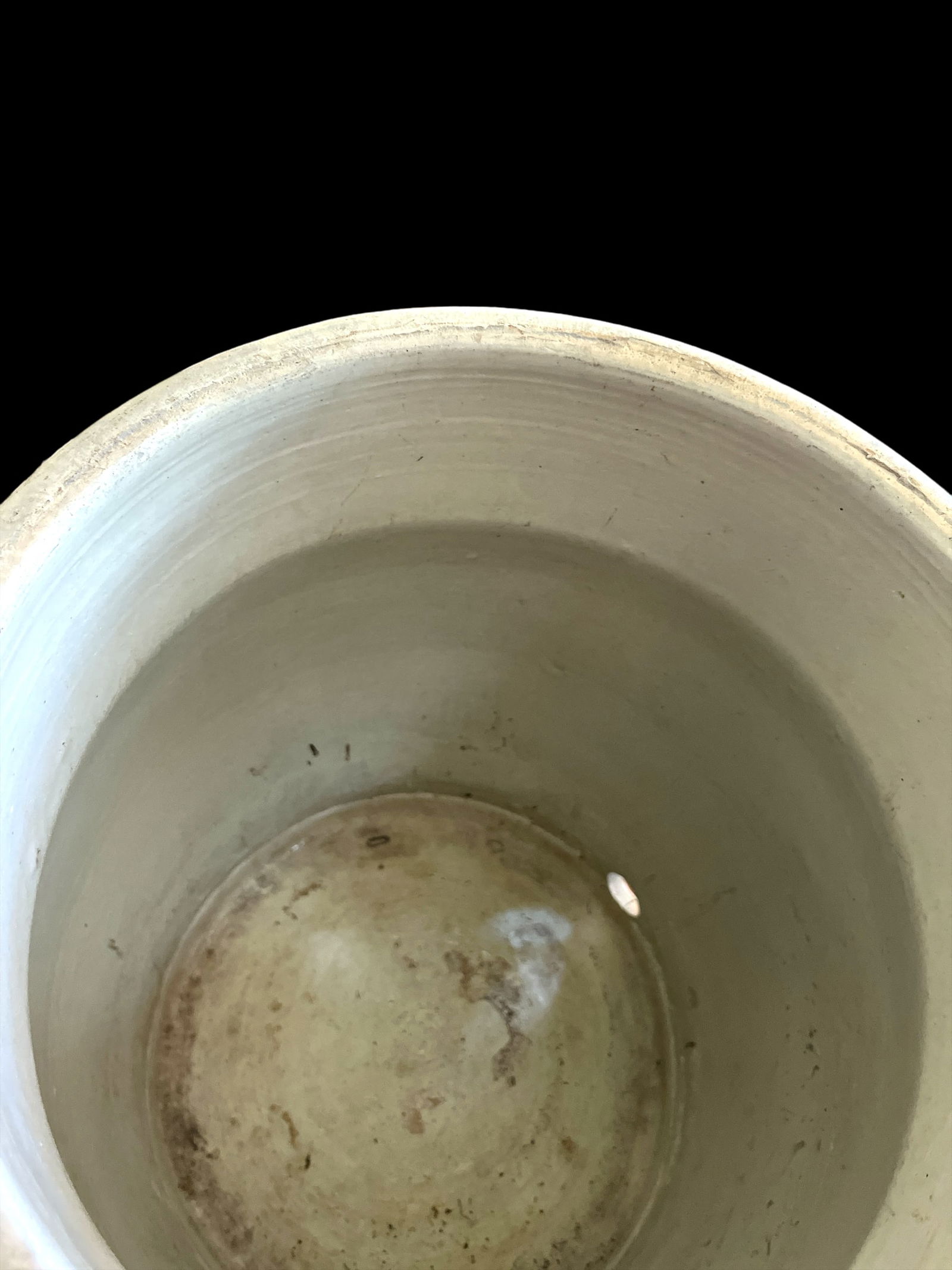 Antique Primitive 10 Gallon Red Wing Pottery Union Stoneware Water Cooler - 10