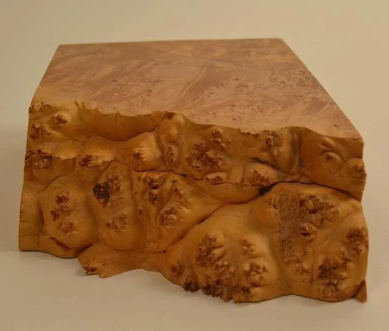 Michael Elkan Hinged Burl Jewelry Box - 8