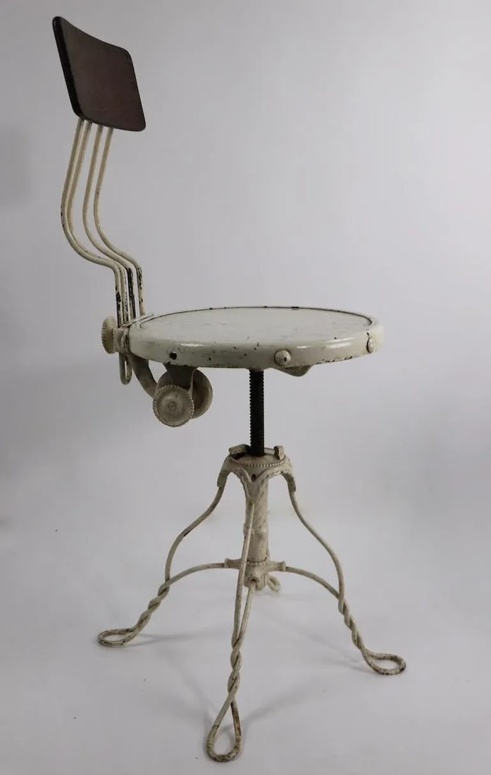 Industrial Adjustable Stool - 9