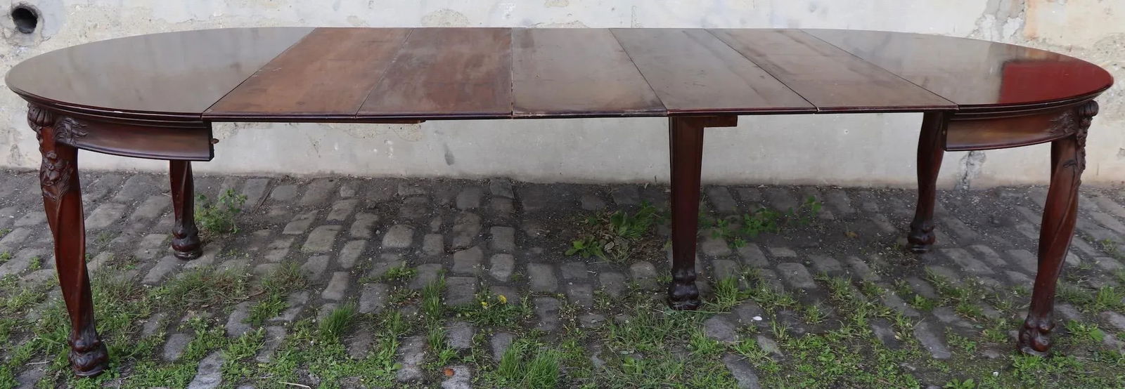 Art Nouveau Round Banquet Dining Table After Majorelle - 5