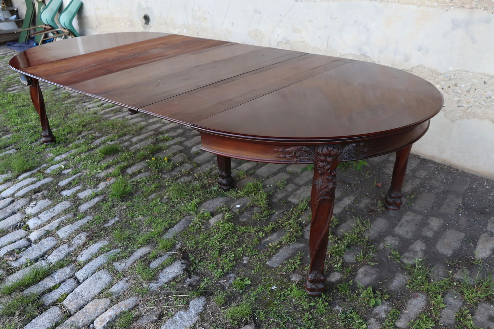 Art Nouveau Round Banquet Dining Table After Majorelle - 8