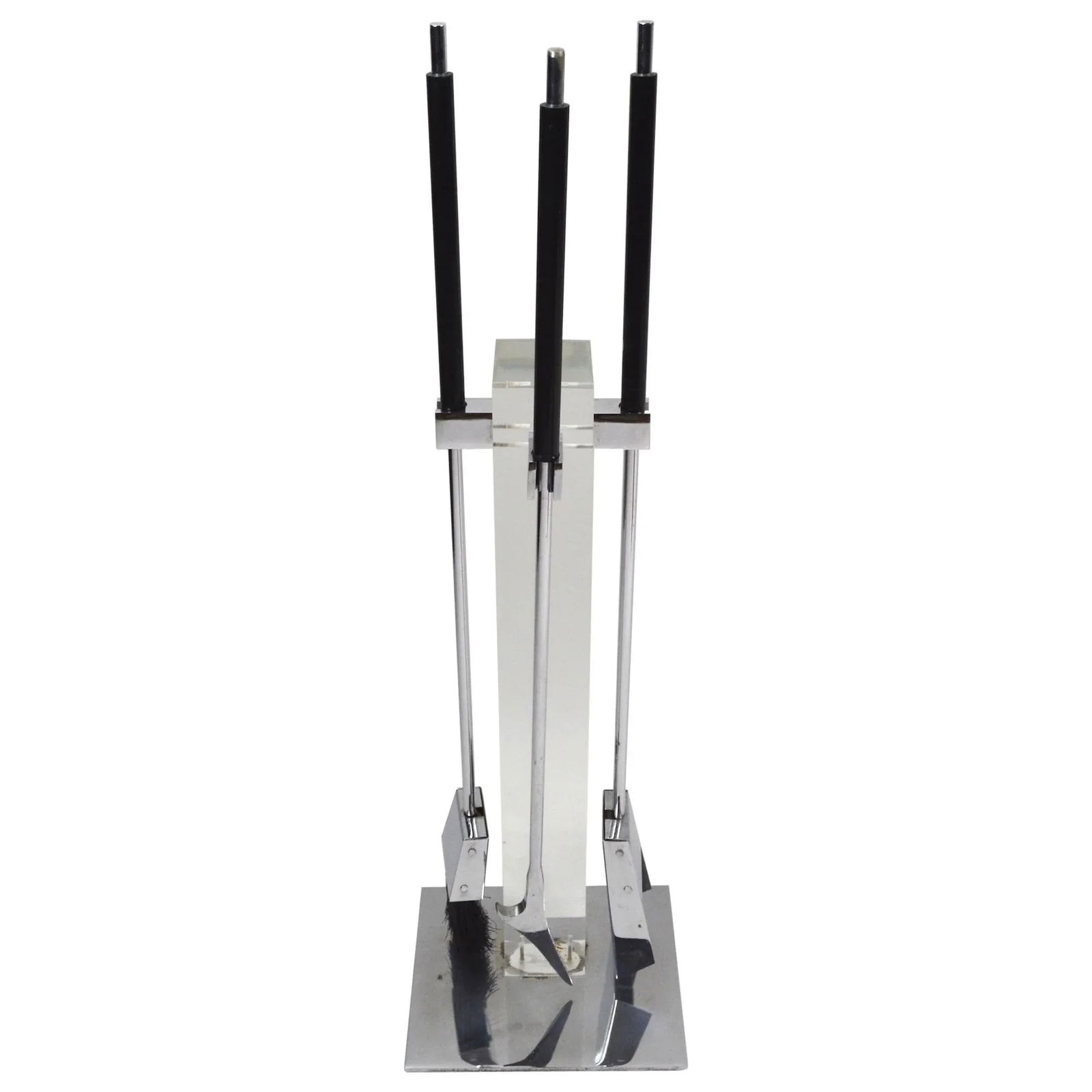 Lucite Fireplace Tool Set by Albrizzi - 11