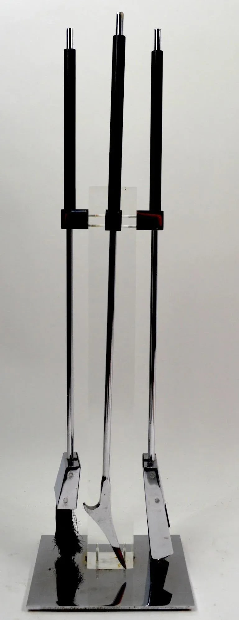 Lucite Fireplace Tool Set by Albrizzi - 2
