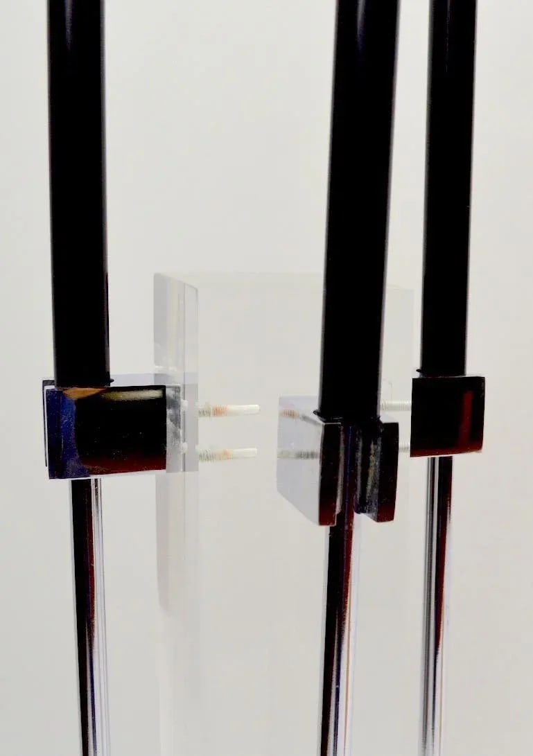 Lucite Fireplace Tool Set by Albrizzi - 3