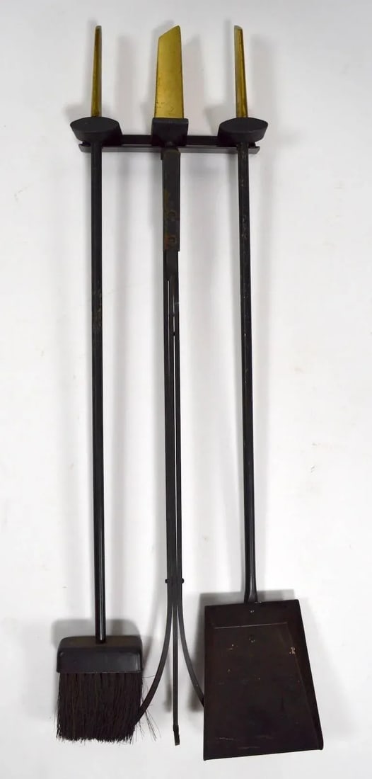 Deskey Wall Mount Fireplace Tool Set - 6